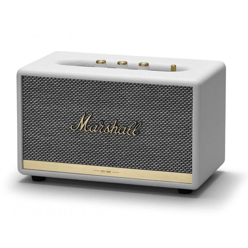 Trådlös bluetooth-högtalare - Marshall Acton II BT trådlös bluetooth-högtalare (vit)