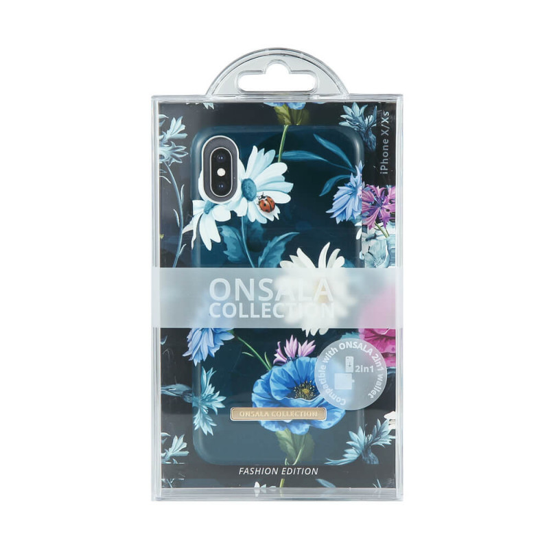Skal och fodral - Onsala mobilskal till iPhone X / XS Shine Poppy Chamomile