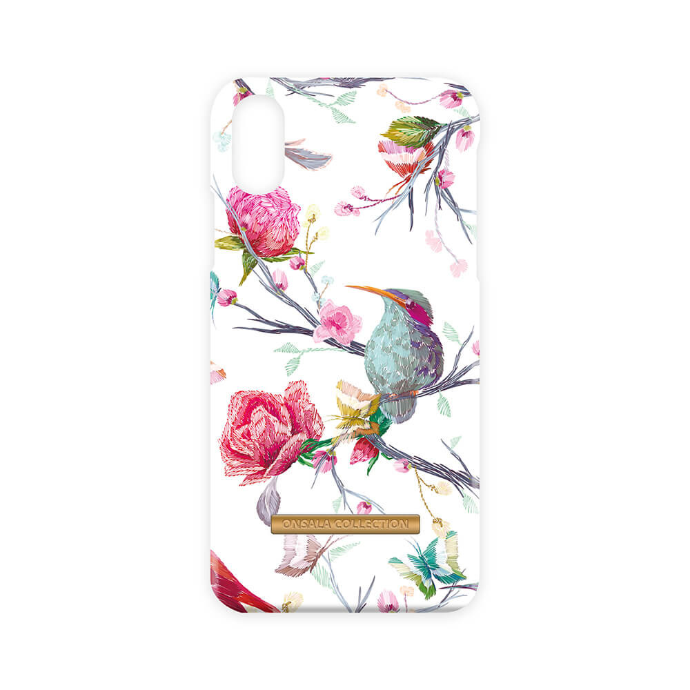 Onsala mobilskal till iPhone X / XS Shine Vintage Birds