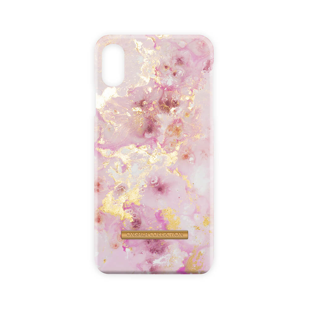 Onsala mobilskal till iPhone XR Soft RoseGold Marble