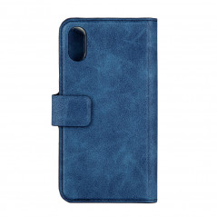 Fodral och skal - Onsala Magnetic Plånboksfodral 2-i-1 till iPhone X / XS Royal Blue