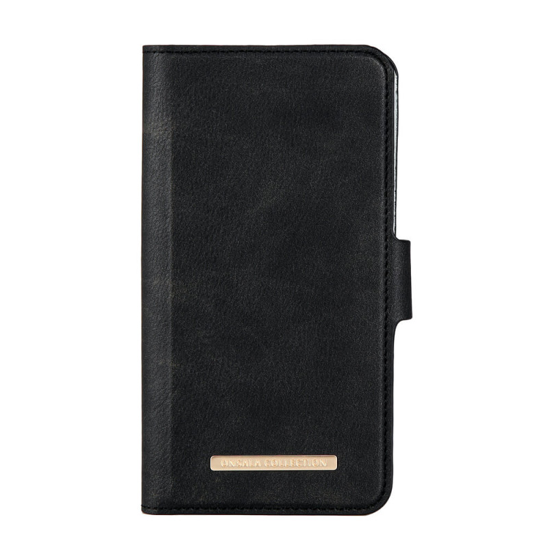 Fodral och skal - Onsala Magnetic Plånboksfodral 2-i-1 till iPhone X / XS Midnight Black