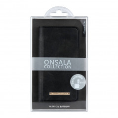 Fodral och skal - Onsala Magnetic Plånboksfodral 2-i-1 till iPhone X / XS Midnight Black