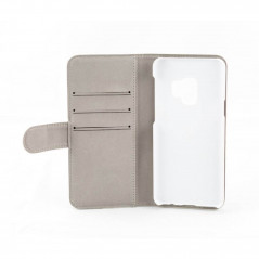 Skal och fodral - Gear Plånboksfodral till Samsung Galaxy S9 Midnight White