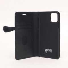 Skal och fodral - Buffalo Magnetiskt 2-i-1 Plånboksfodral i läder till iPhone 11