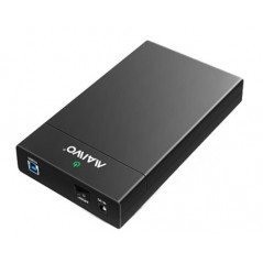 Kabinett för hårddisk - USB 3.0-kabinett för intern 3.5" SATA-hårddisk