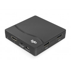 Skärmkabel & skärmadapter - iiglo HDMI-splitter 1 till 4 utgångar