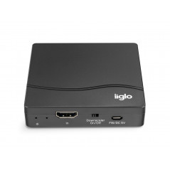 Skärmkabel & skärmadapter - iiglo HDMI-splitter 1 till 4 utgångar