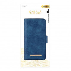 Fodral och skal - Onsala Magnetic Plånboksfodral 2-i-1 till iPhone 6/7/8/SE2/SE3 Royal Blue