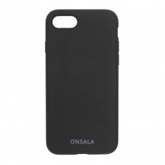 Onsala mobilskal till iPhone 6/7/8/SE2/SE3 Silikon Black
