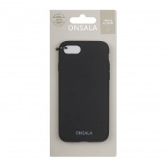Onsala mobilskal till iPhone 6/7/8/SE2/SE3 Silikon Black