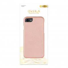 iPhone 7/8/SE2/SE3 - Onsala mobilskal i äkta läder till iPhone 6/7/8/SE2/SE3 Rose