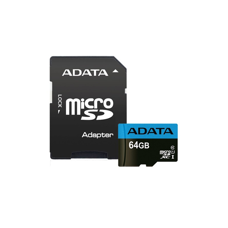 Minneskort - Adata 128 GB microSDXC + SDXC (Class 10)