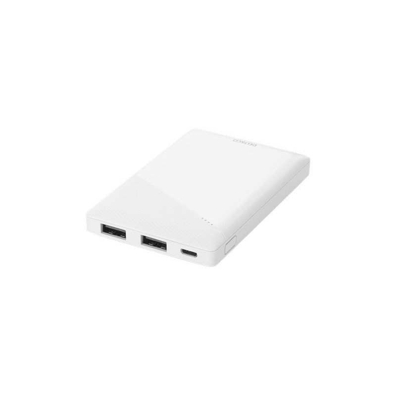 Portabla batterier - Slim Powerbank 5000mAh från Deltaco med 2.1A
