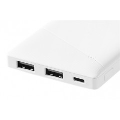 Portabla batterier - Slim Powerbank 5000mAh från Deltaco med 2.1A