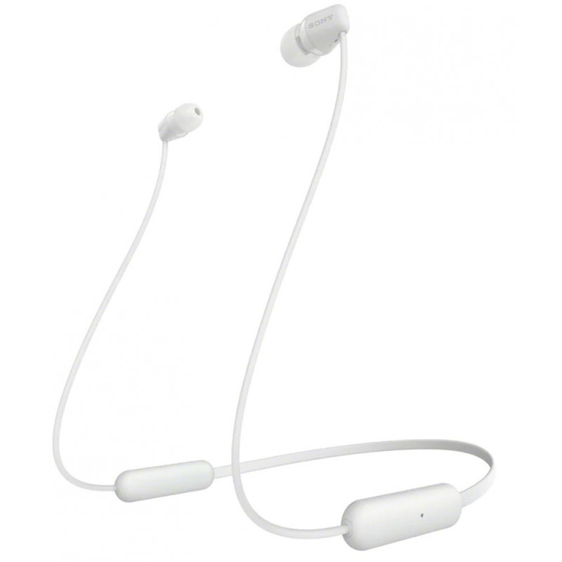 Hörlurar - Sony C200 trådlösa in-ear Bluetooth-hörlurar white