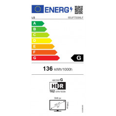TV-apparater - LG 65-tums UHD 4K Smart-TV med Wi-Fi