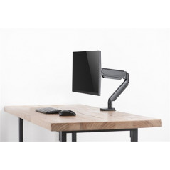 Datorskärm tillbehör - iiglo Monitorfäste med gasfjäder och VESA för datorskärm, monitorarm