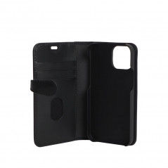 iPhone 13 - Buffalo Magnetiskt 2-i-1 Plånboksfodral i äkta läder till iPhone 13 Mini