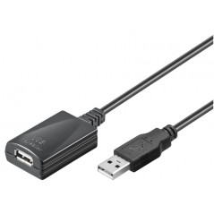 USB-kablar & USB-hubb - Aktiv USB 2.0-förlängningskabel 5M som kan förlängas