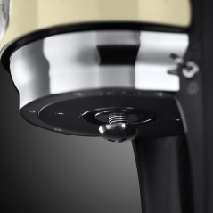Kaffekokare och espressomaskin - Russel Hobbs Kaffebryggare Retro Cream 10 koppar