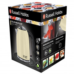 Vattenkokare - Russel Hobbs Vattenkokare Retro Colours Cream 1,7L