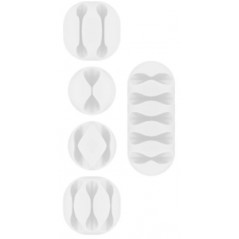 Kabelhantering - Kabelhållare Organizer 5-pack Mix