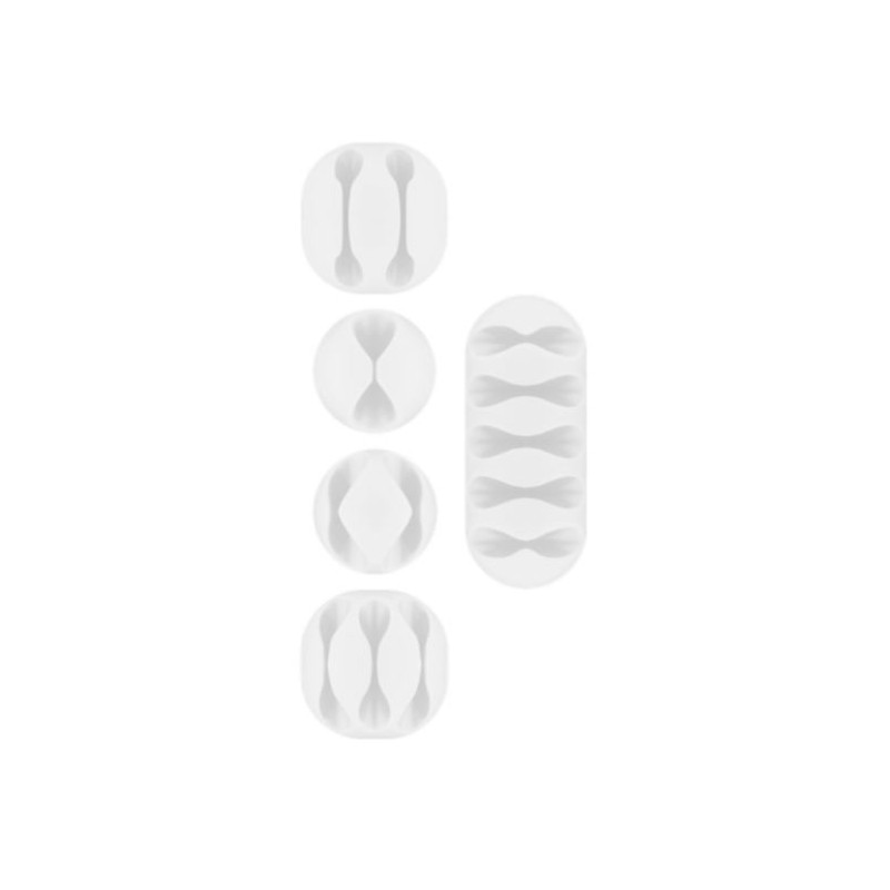 Kabelhantering - Kabelhållare Organizer 5-pack Mix