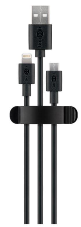 Kabelhållare Organizer 3-pack Mix