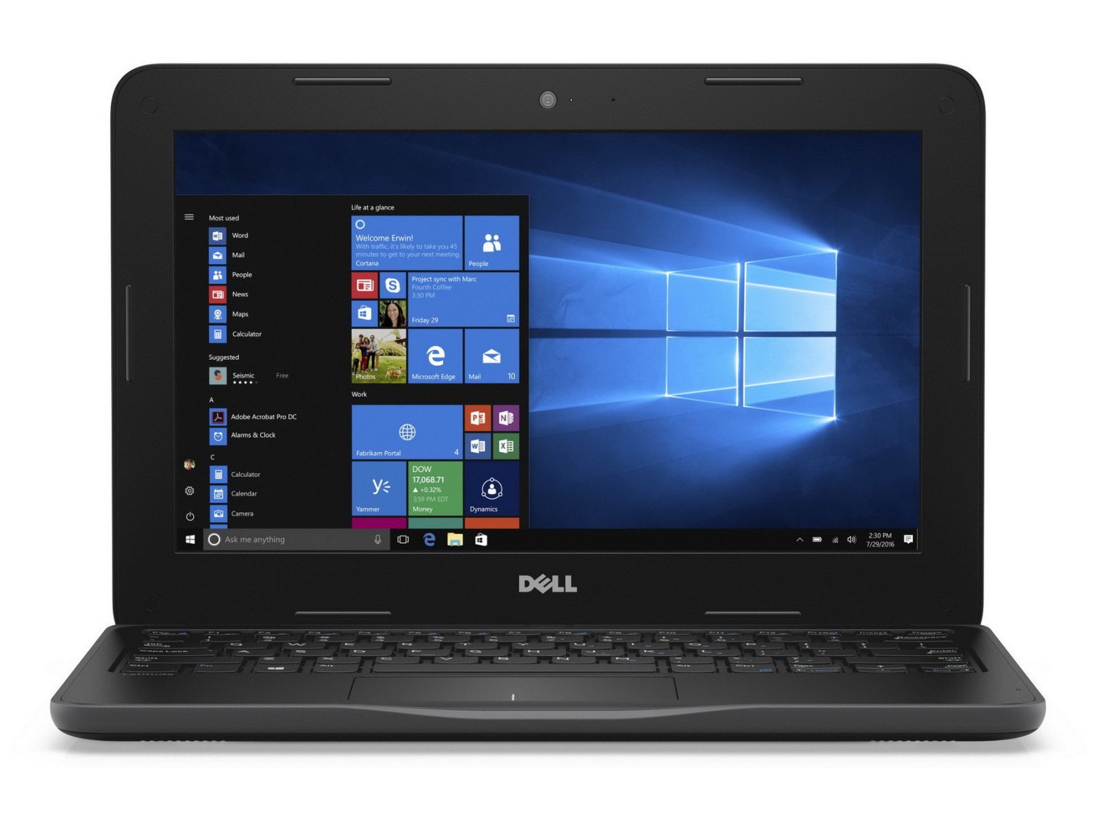Dell Latitude 3180 11.6" HD Intel 4GB 128GB SSD Win 10 Pro  |Som ny|