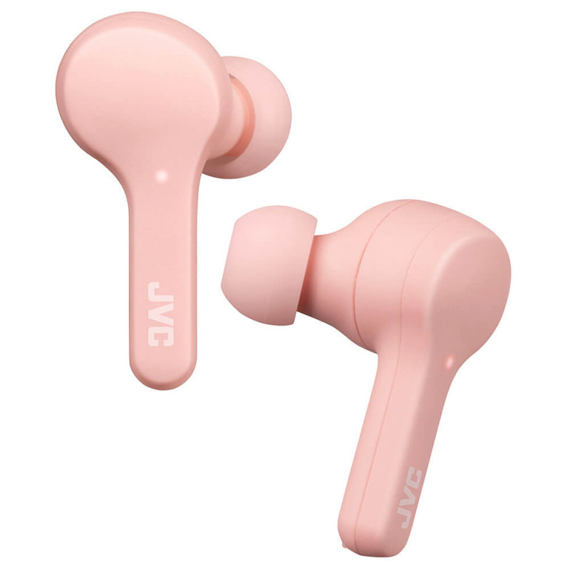 Trådlösa hörlurar - JVC Gumy Bluetooth headset hörlur, in-ear, pink