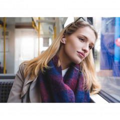 Trådlösa hörlurar - JVC Gumy Bluetooth headset hörlur, in-ear, pink