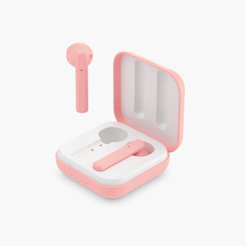 Bluetooth hörlurar - LEDWOOD bluetooth trådlöst headset & hörlur, pink (3+9H)