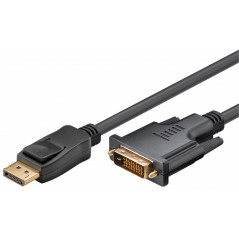 Goobay DisplayPort till DVI-kabel i flera längder