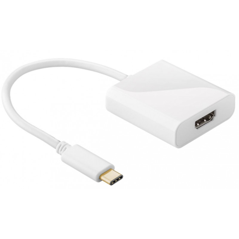 TV & Ljud - Goobay USB-C till HDMI-adapter