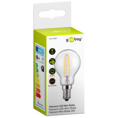 LED-lampa - LED-lampa sockel E14 4 Watt (39 W) Mini Globe