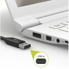 Datortillbehör - Goobay USB-C till Lightning kabel MFi-Certifierad svart