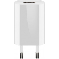 Laddkabel mobiltelefon - Strömadapter med MFi certiferad Lightning 1M