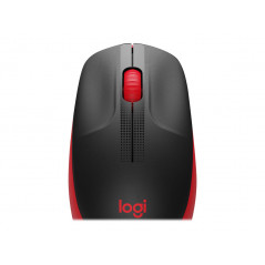 Trådlös mus - Logitech M190 trådlös mus i röd färg