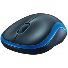 Trådlös mus - Logitech M185 trådlös mus i blå färg