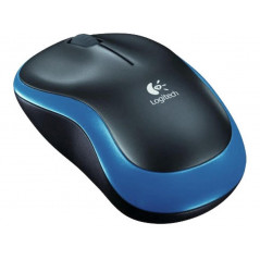 Logitech M185 trådlös mus i blå färg