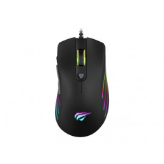 Gamingmus - Havit gamingmus med RGB LED belysning
