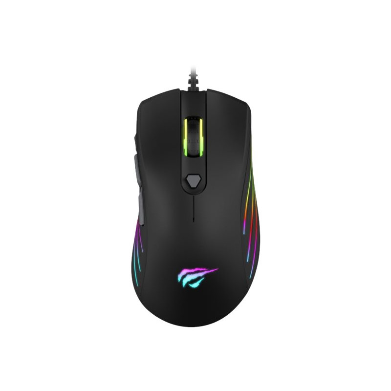 Gamingmus - Havit gamingmus med RGB LED belysning