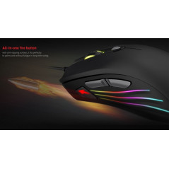 Gamingmus - Havit gamingmus med RGB LED belysning