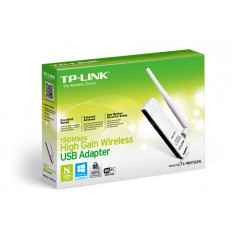Trådlösa nätverkskort - TP-Link trådlöst USB-nätverkskort med antenn