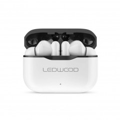 Bluetooth hörlurar - LEDWOOD Capella trådlöst bluetooth headset & hörlur (white) (3+9H)