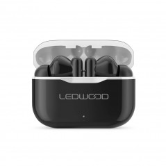 Bluetooth hörlurar - LEDWOOD Capella trådlöst bluetooth headset & hörlur, black