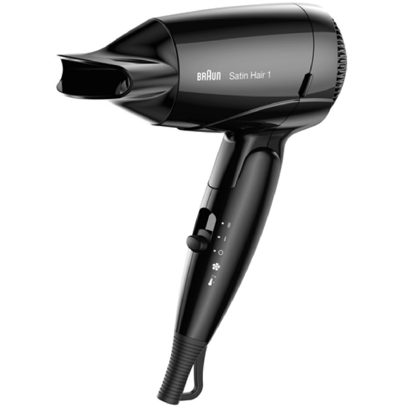 Personvård - Braun hårtork 1200 Watt vikbar perfekt för resan