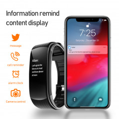 Smartwatch - Denver fitnessarmband och klocka (hjärtfrekvens, steg, avstånd, kalori)