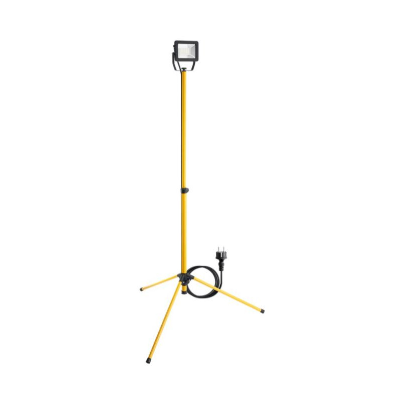 Belysning - LED arbetsbelysning 30 Watt med Teleskopstativ